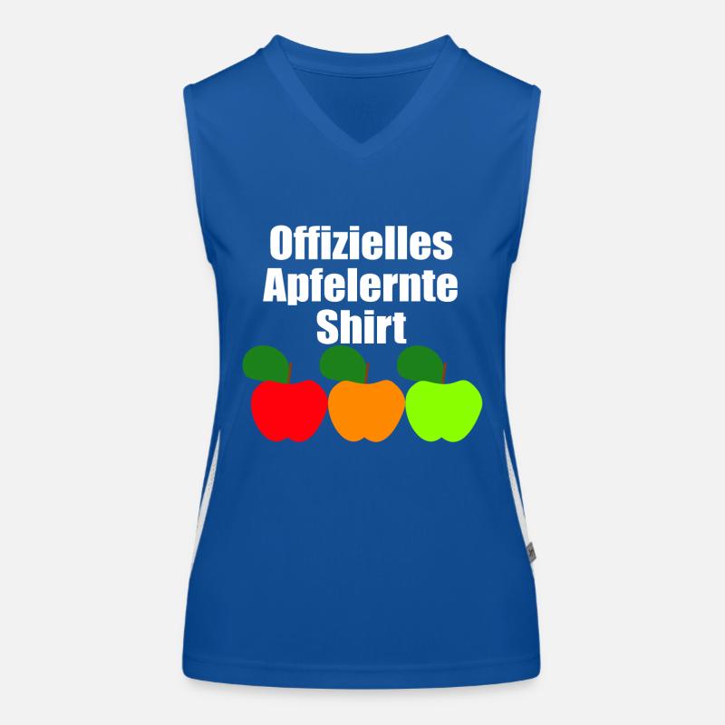 offizielles Apfelernte Shirt Funktionelles Kontrast-Tank Top für Frauen