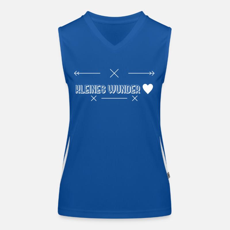 Babysprüche Funktionelles Kontrast-Tank Top für Frauen