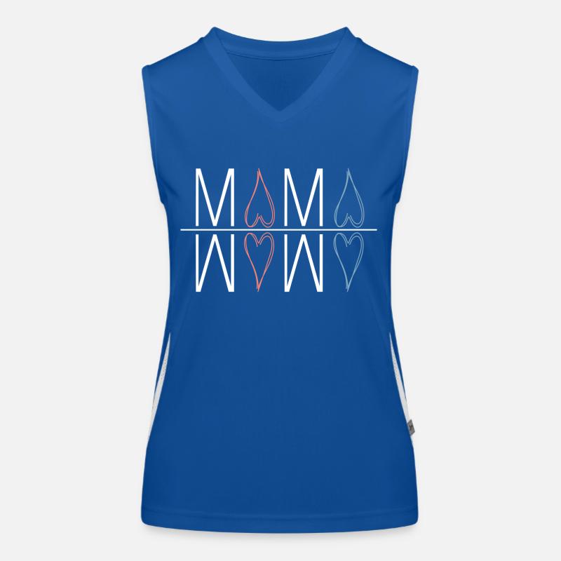 Mama Funktionelles Kontrast-Tank Top für Frauen