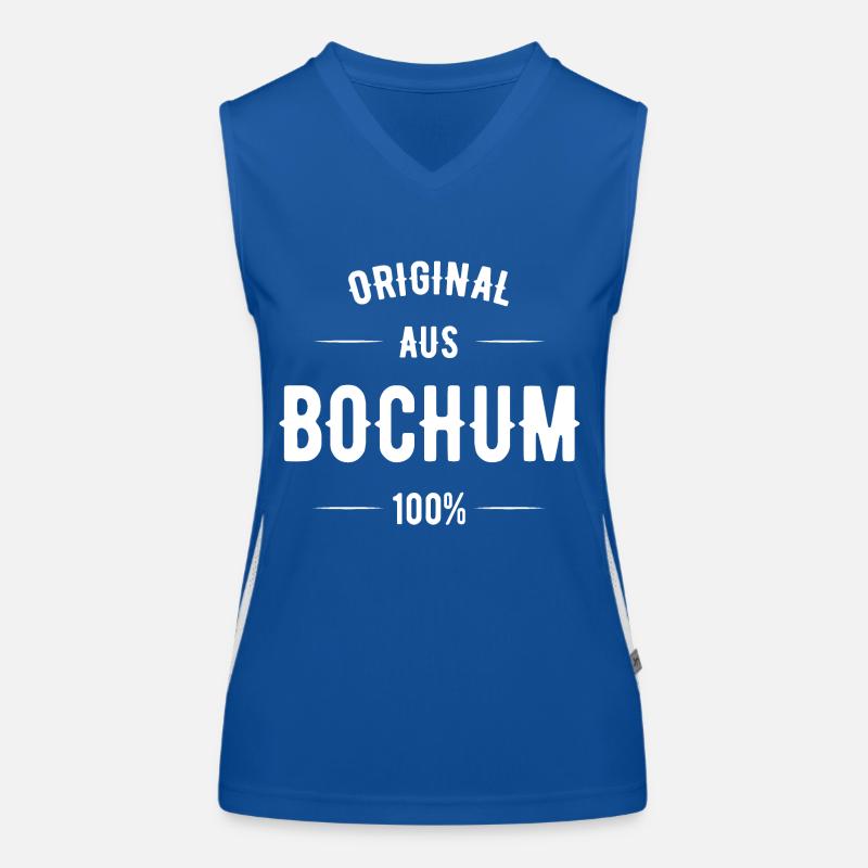 Bochum Funktionelles Kontrast-Tank Top für Frauen