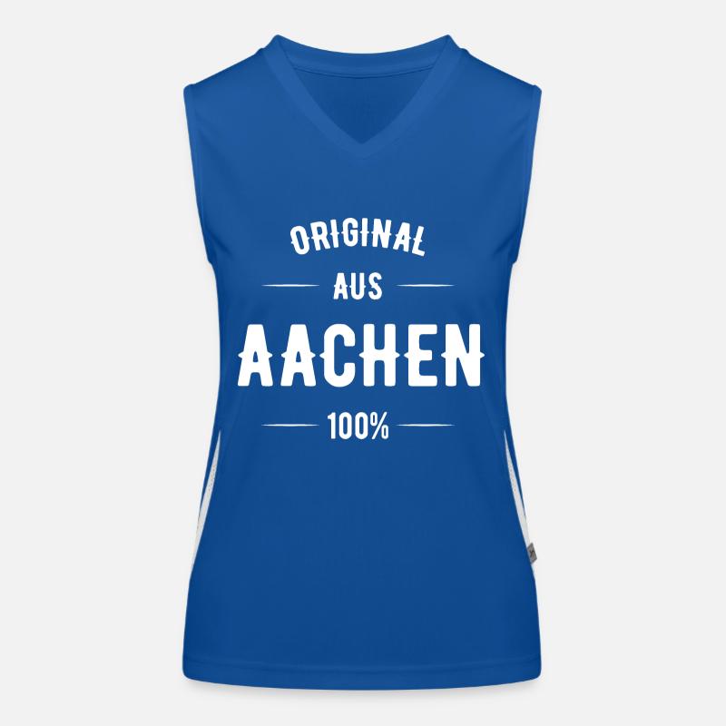 Aachen Funktionelles Kontrast-Tank Top für Frauen