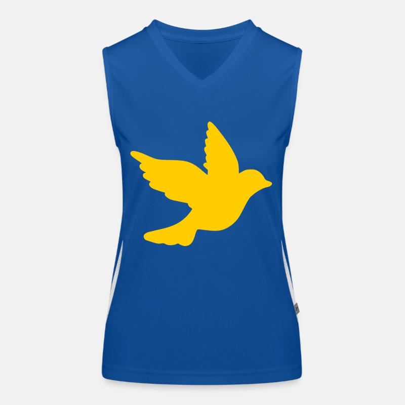 Ukraine Funktionelles Kontrast-Tank Top für Frauen