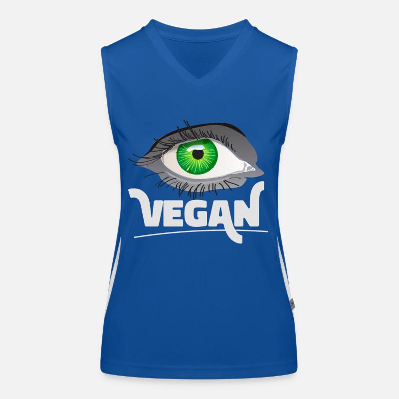 Vegan day Women's Functional Contrast Tank Top
