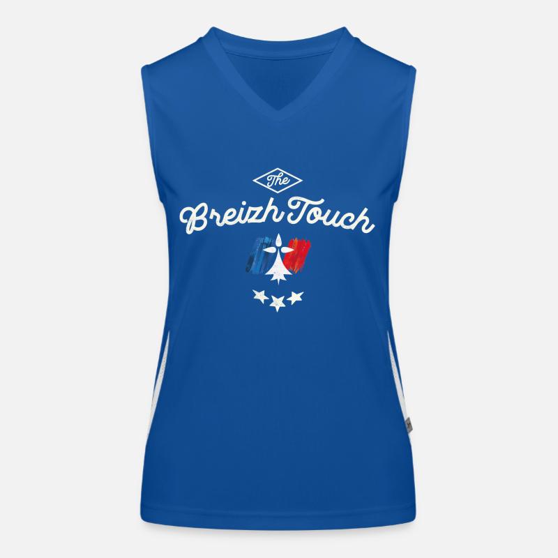 Breizh touch Women's Functional Contrast Tank Top