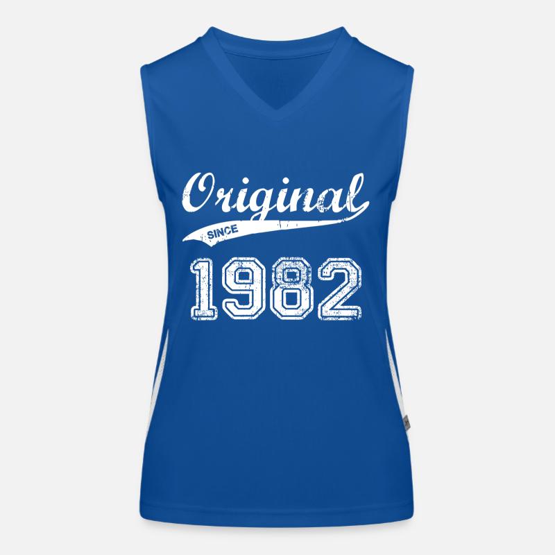 1982 Funktionelles Kontrast-Tank Top für Frauen