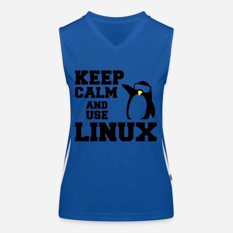 garder utilisation calme linux Débardeur respirant contrasté Femme