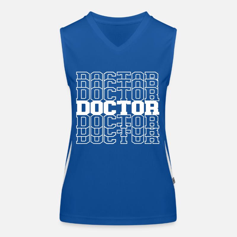 médecin Débardeur respirant contrasté Femme