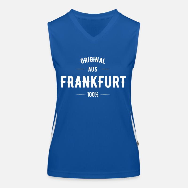 Frankfurt Funktionelles Kontrast-Tank Top für Frauen