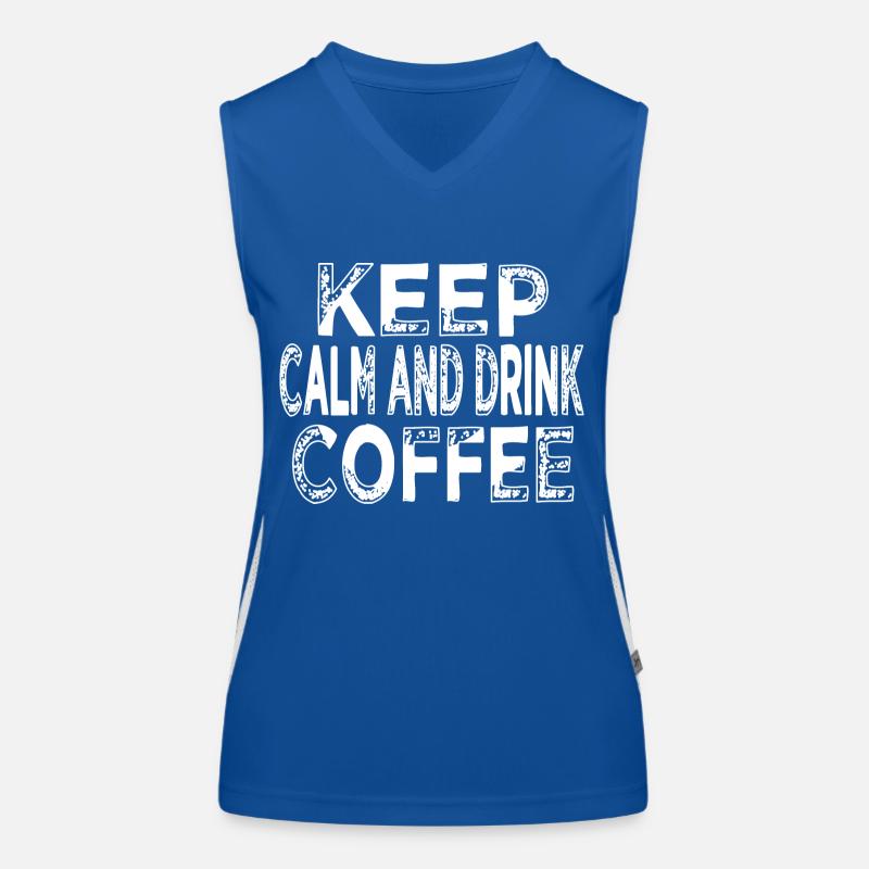 déclaration coffeebean bday happy office mug blagues Débardeur respirant contrasté Femme
