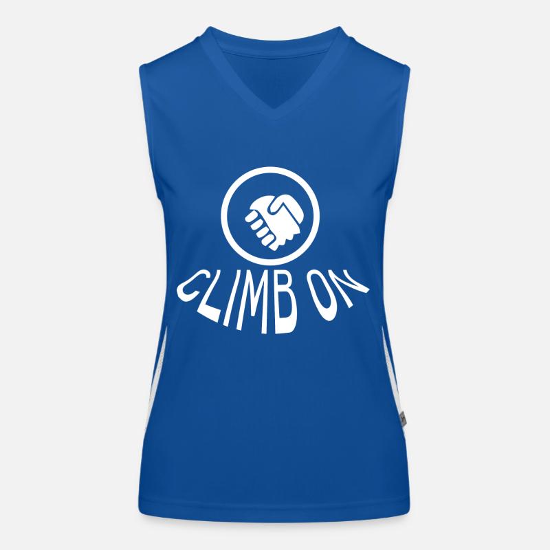 escalade Débardeur respirant contrasté Femme