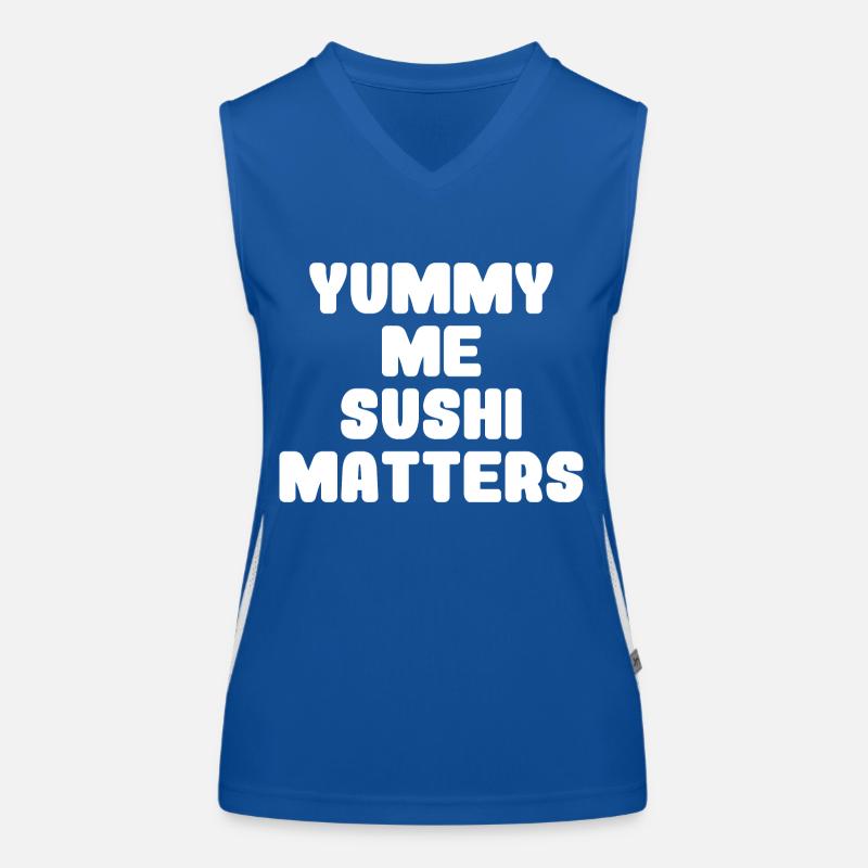 Sushi - Essen Funktionelles Kontrast-Tank Top für Frauen