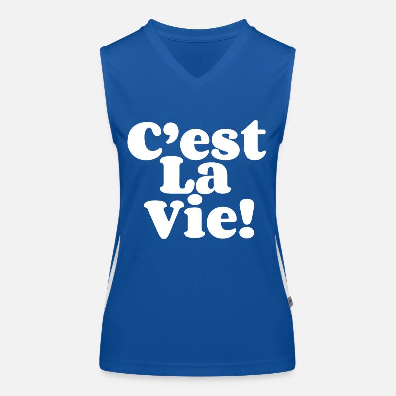 C'est la vie Débardeur respirant contrasté Femme