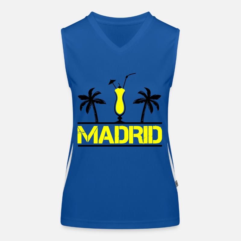 Madrid Women's Functional Contrast Tank Top