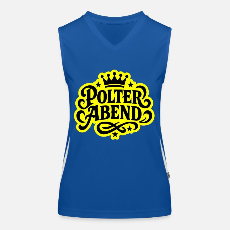 Polter Abend Funktionelles Kontrast-Tank Top für Frauen