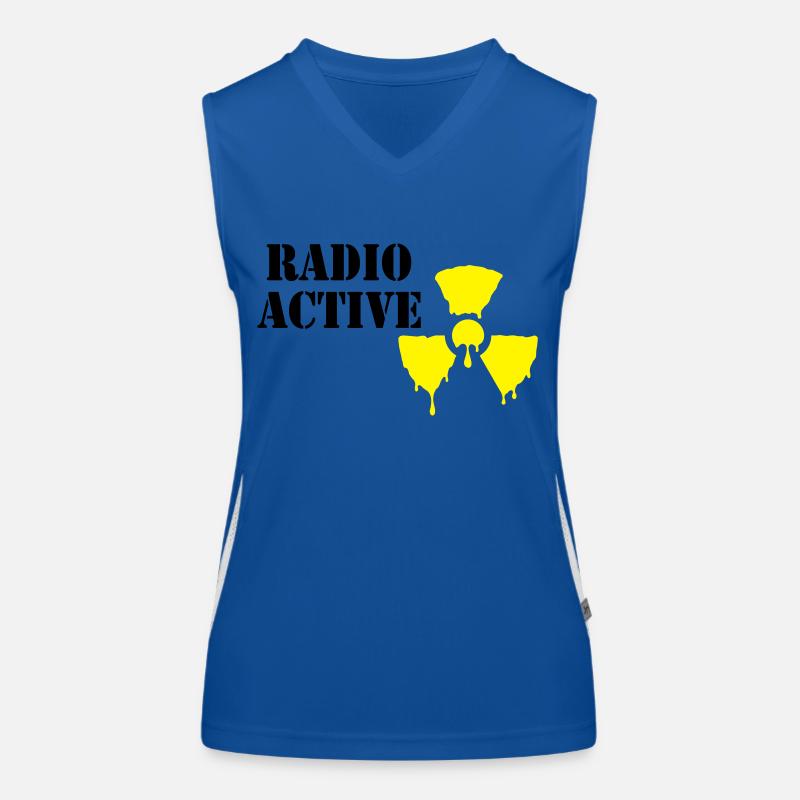 radioactive Women's Functional Contrast Tank Top