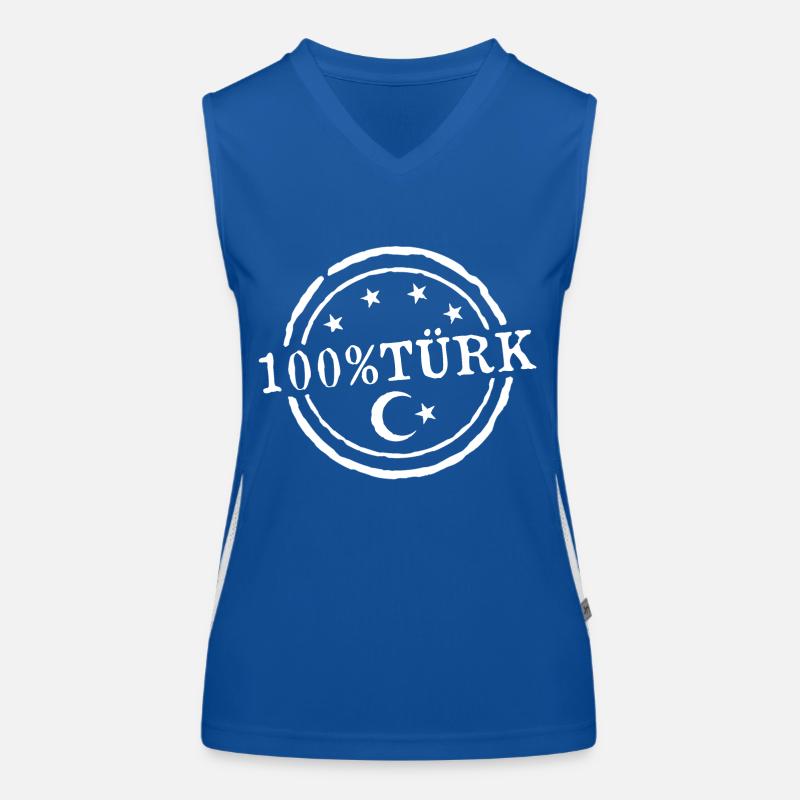 Turk 100% Turk Women's Functional Contrast Tank Top