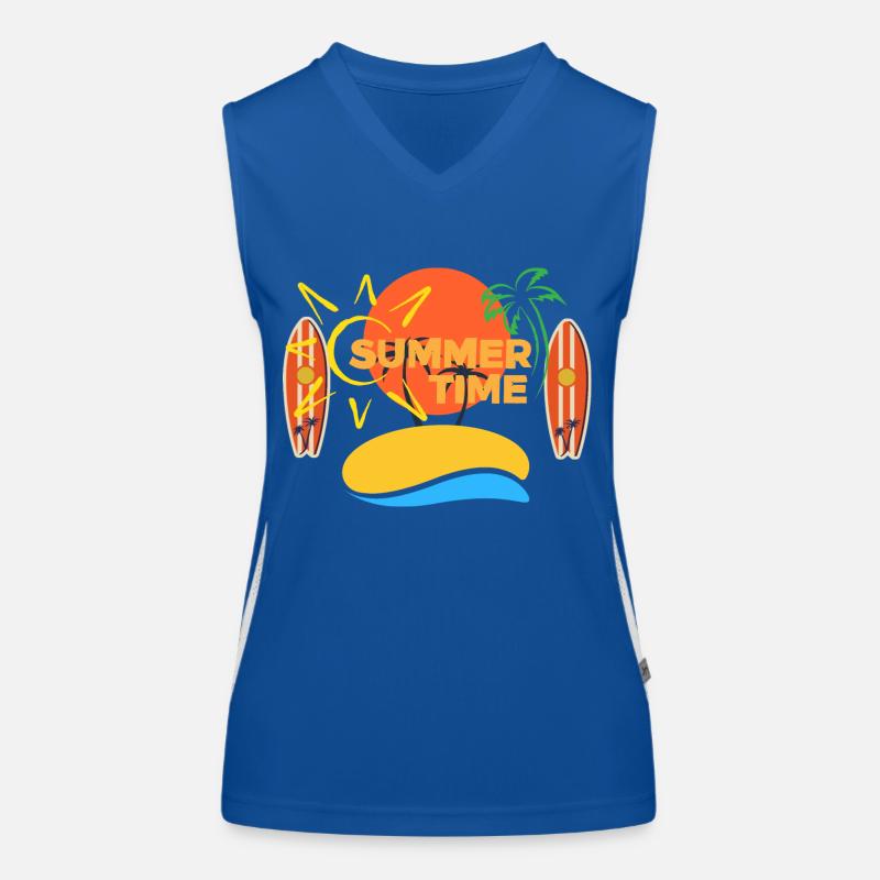 SUMMER TIME Débardeur respirant contrasté Femme