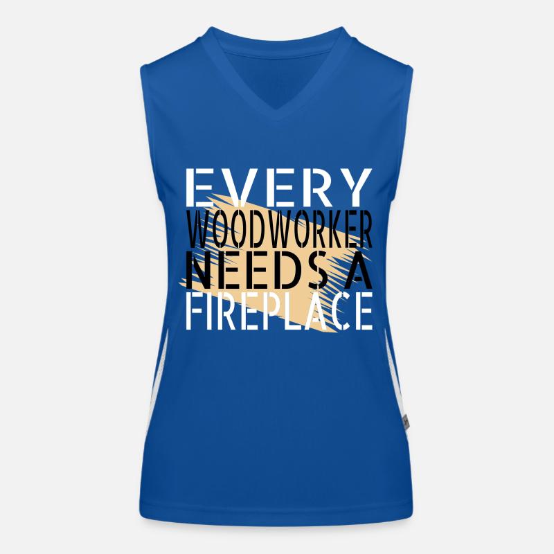 arborists fun cool logging lumberjackwoodworking Funktionelles Kontrast-Tank Top für Frauen