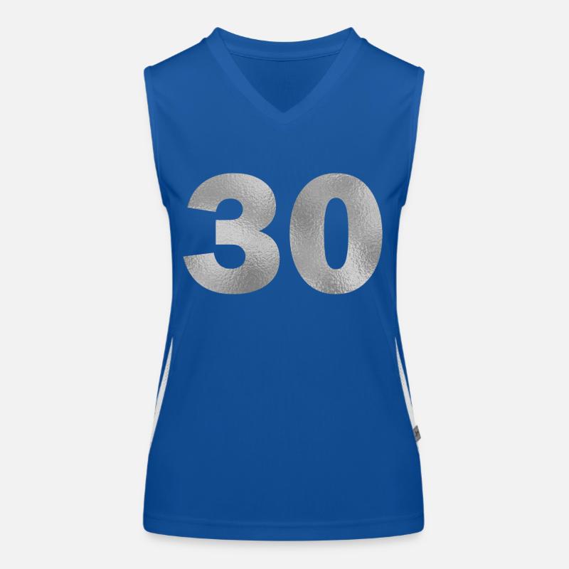 Geburtstag 30 Jahre Funktionelles Kontrast-Tank Top für Frauen