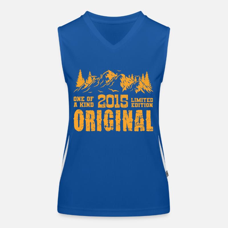 Geburtstagsgeschenk 2015 - 2015 Funktionelles Kontrast-Tank Top für Frauen