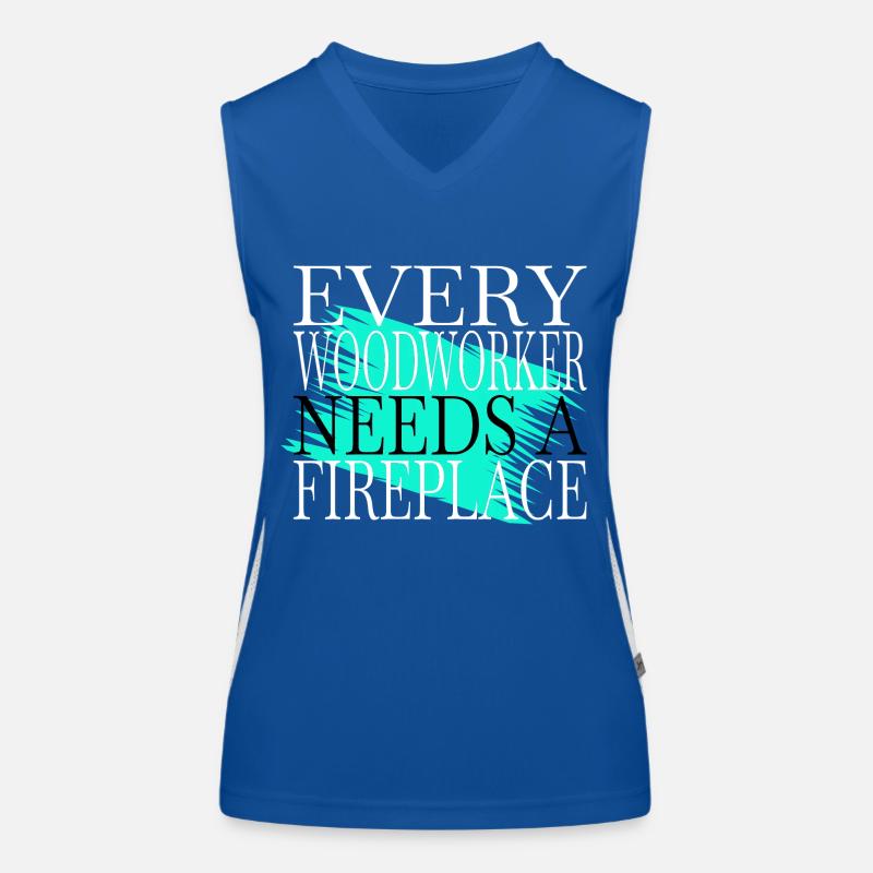 americas cool logging lumberjackwoodworking Funktionelles Kontrast-Tank Top für Frauen