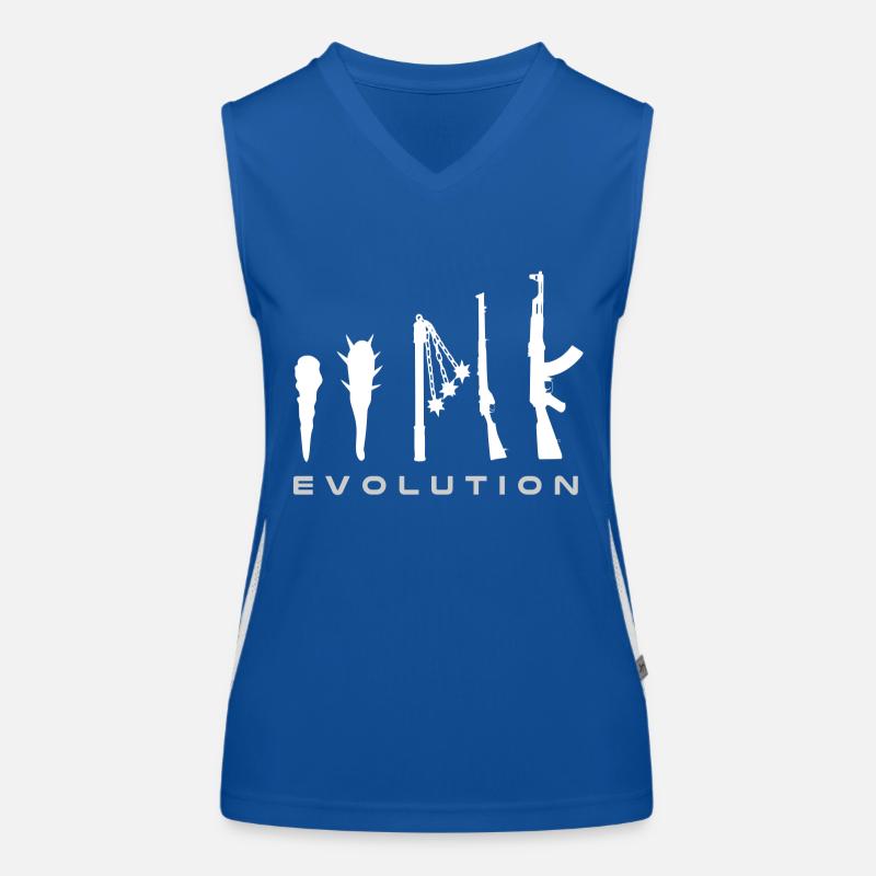 Waffen Evolution Funktionelles Kontrast-Tank Top für Frauen