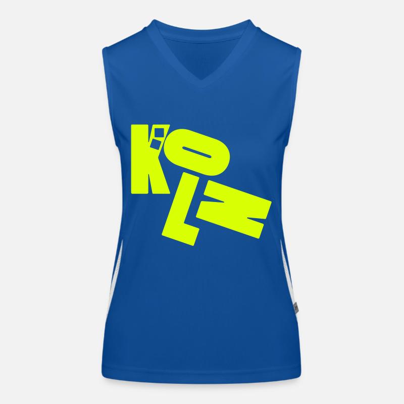 Köln Funktionelles Kontrast-Tank Top für Frauen