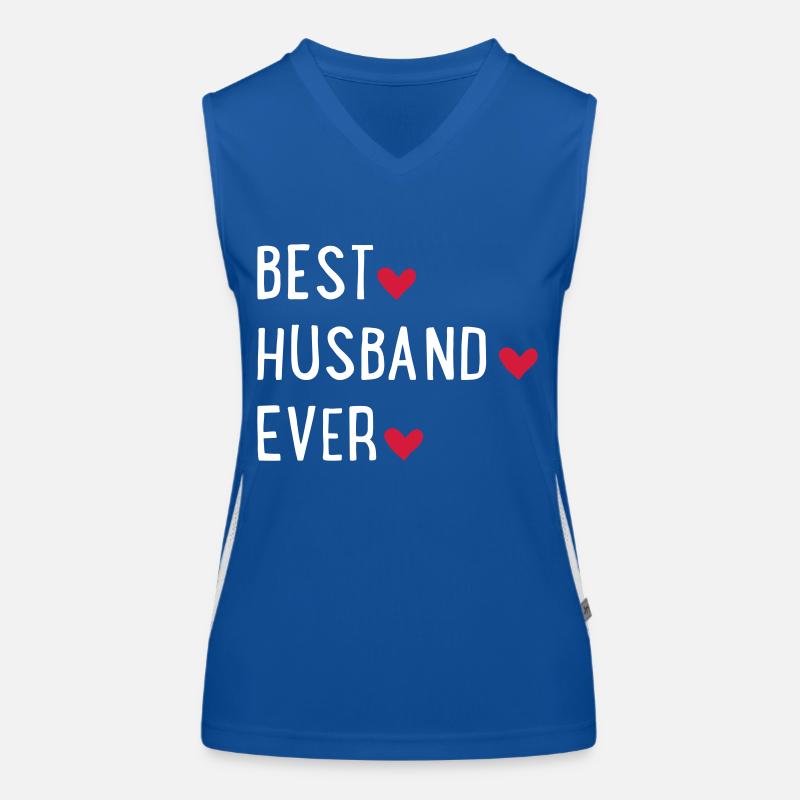 Meilleur mari Débardeur respirant contrasté Femme