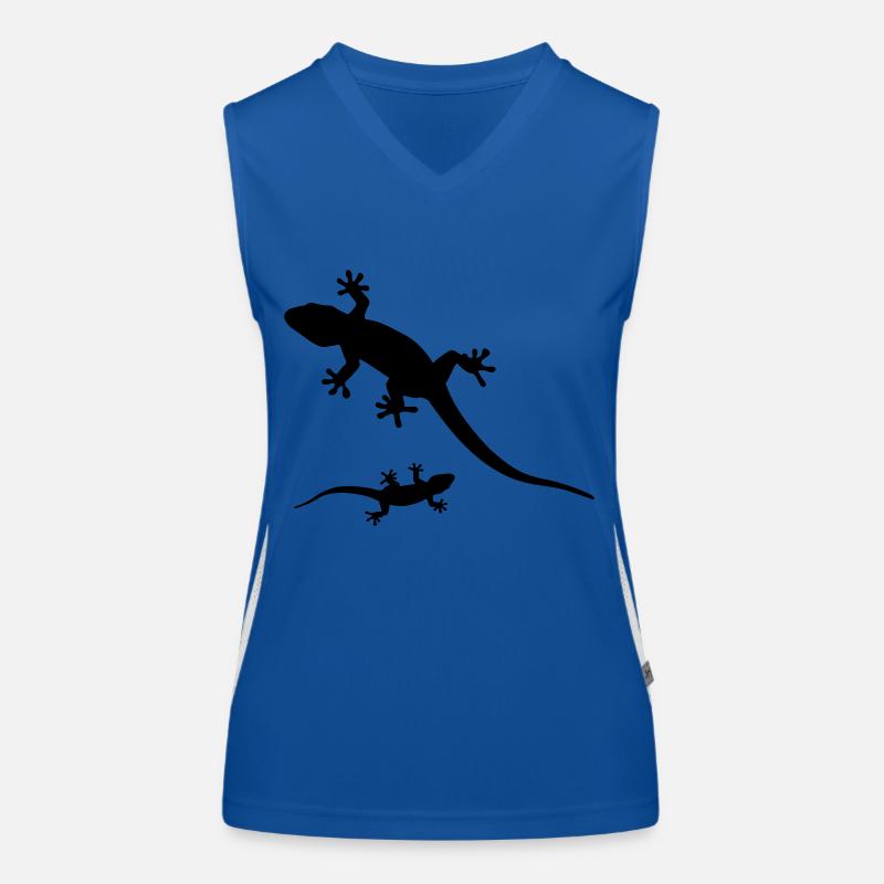 geckos Women's Functional Contrast Tank Top