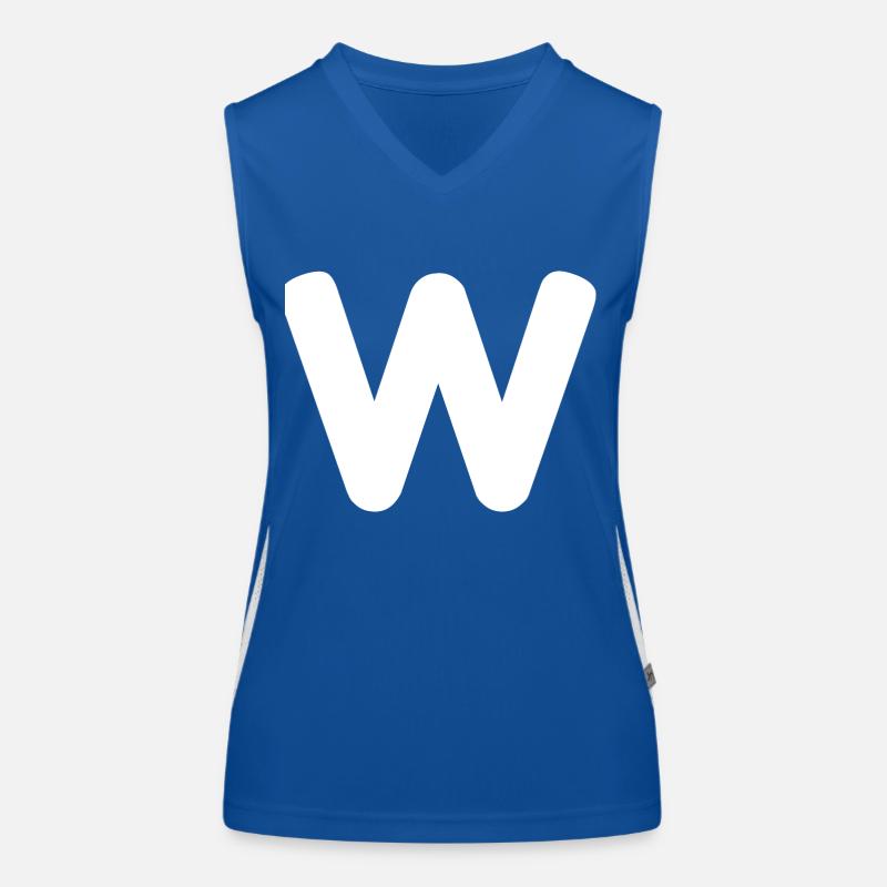 W - Win - Chat - Twitch - Stream - Youtube - L Funktionelles Kontrast-Tank Top für Frauen
