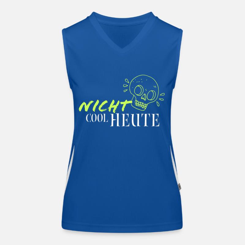 Nicht cool Heute Funktionelles Kontrast-Tank Top für Frauen