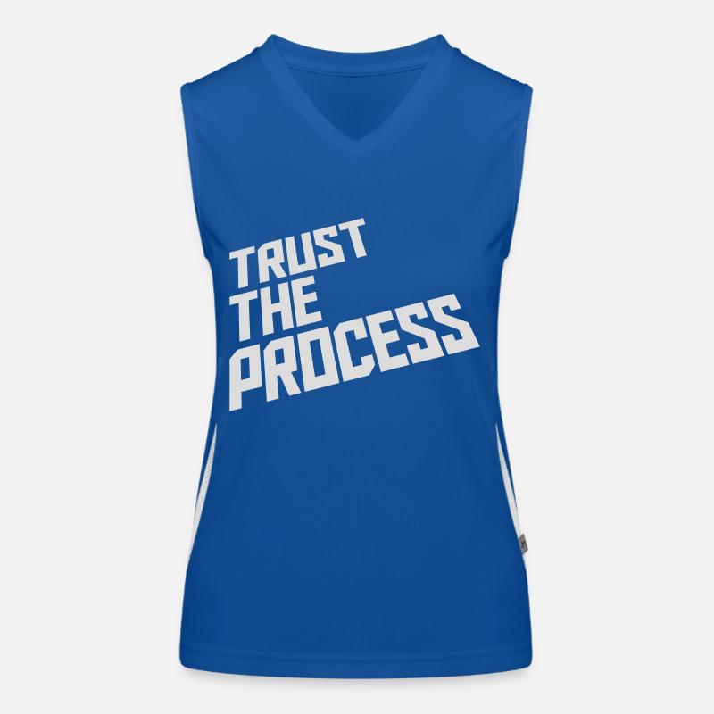 faire confiance au processus Devis Débardeur respirant contrasté Femme