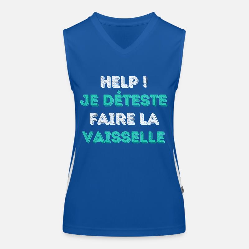 Verabscheut das Geschirr - Special Edition Funktionelles Kontrast-Tank Top für Frauen