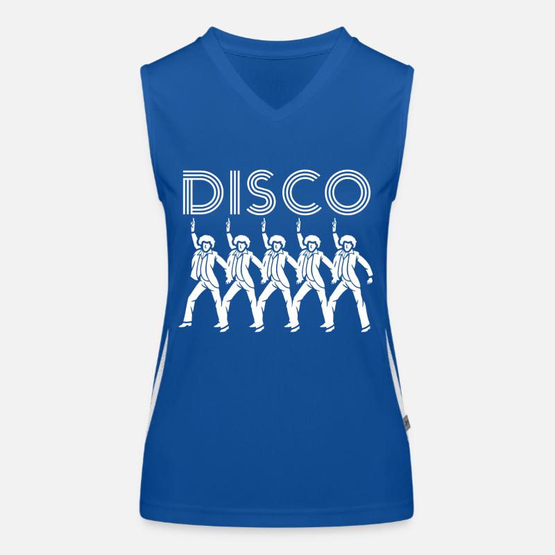 Discothèque Débardeur respirant contrasté Femme