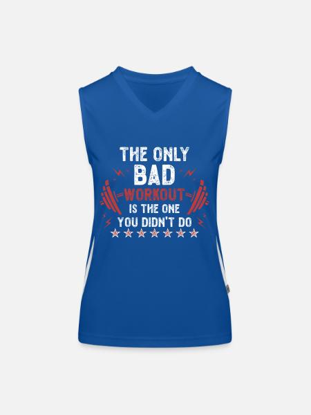You May See Me Struggle But You Will Never See Me - Funktionelles Kontrast-Tank Top für Frauen - Royal/Weiß - Vorne