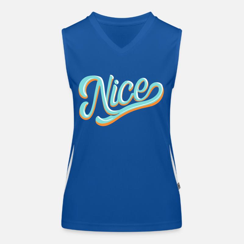 Nice Débardeur respirant contrasté Femme