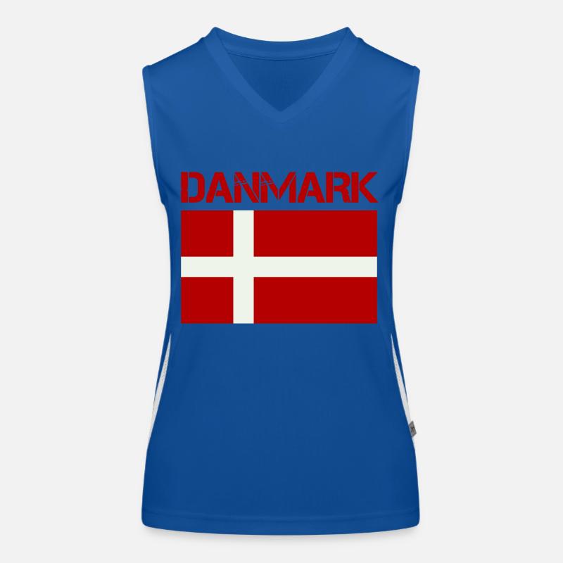 danmark Funktionelles Kontrast-Tank Top für Frauen