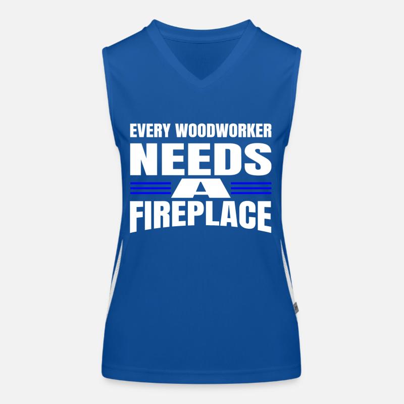 badge apprentice a carpenters prayer tshirts Funktionelles Kontrast-Tank Top für Frauen
