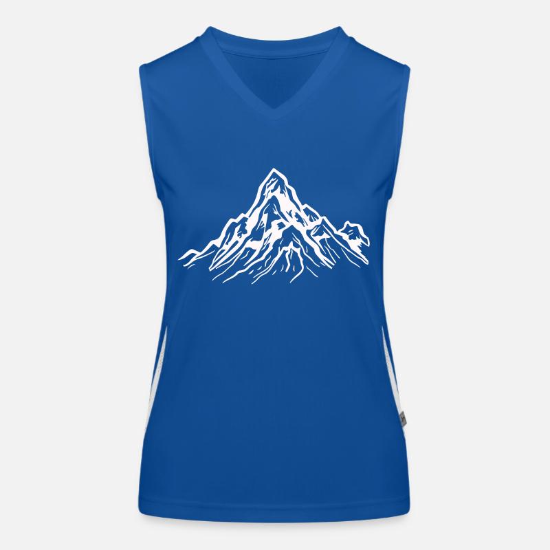 montagnes Débardeur respirant contrasté Femme
