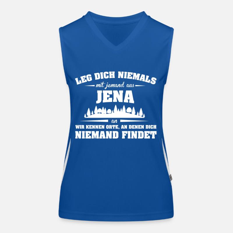 LND Jena Funktionelles Kontrast-Tank Top für Frauen