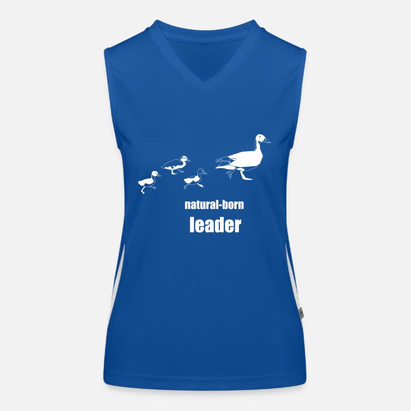 chef-né Débardeur respirant contrasté Femme