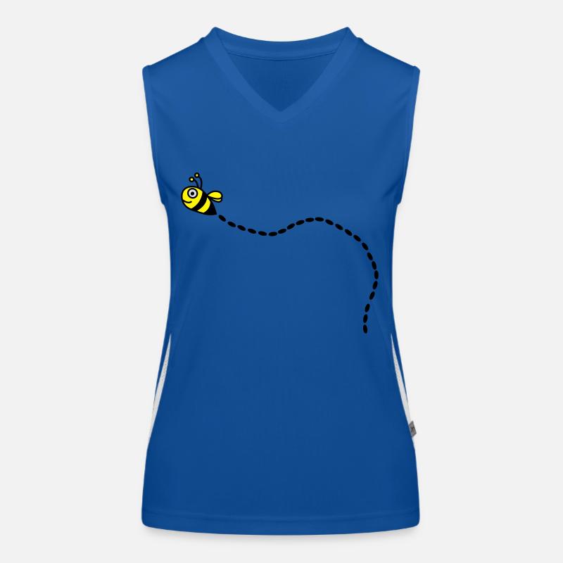 biene2 Funktionelles Kontrast-Tank Top für Frauen