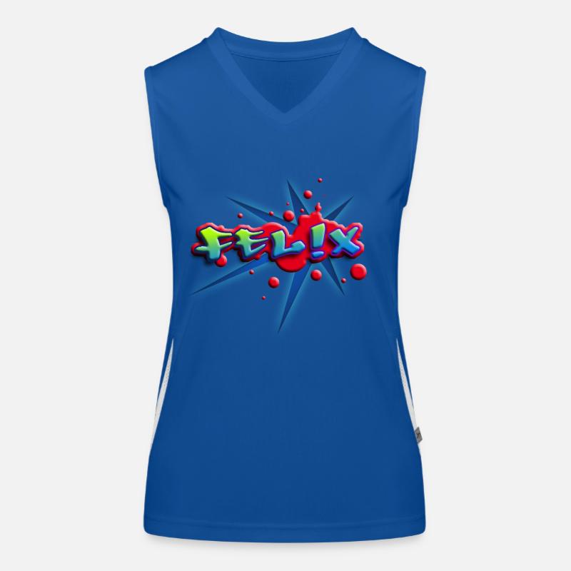 felix_c_012014 Funktionelles Kontrast-Tank Top für Frauen