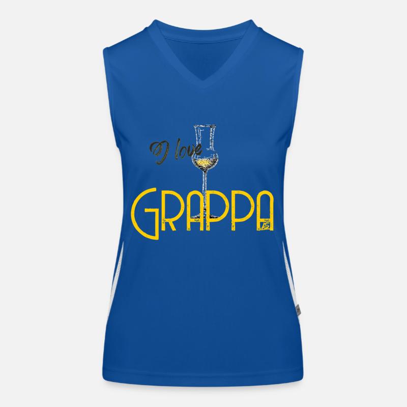 J’adore Grappa Débardeur respirant contrasté Femme