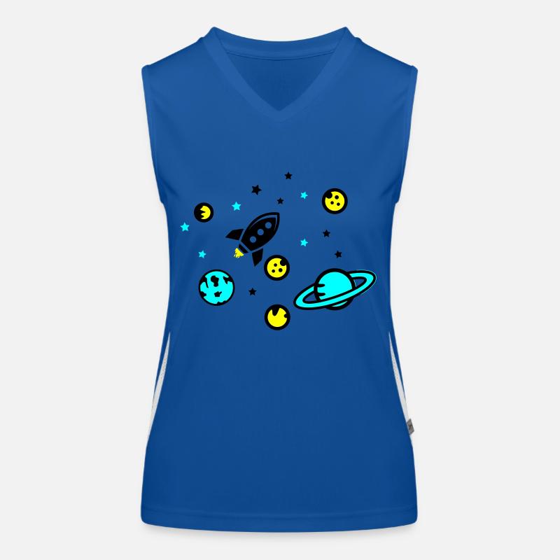 Universe Funktionelles Kontrast-Tank Top für Frauen