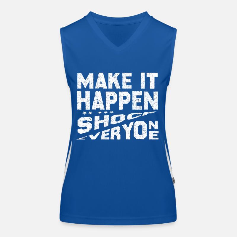 Make It Happen Shock Everyone Women's Functional Contrast Tank Top