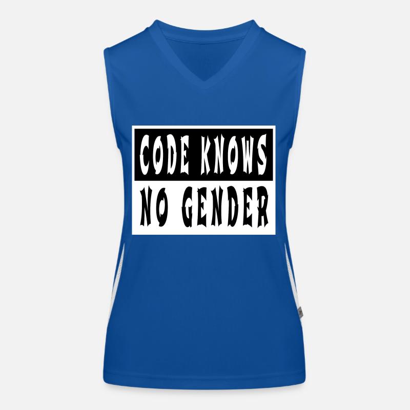 computers gift computer humour awesome gift idea Women's Functional Contrast Tank Top