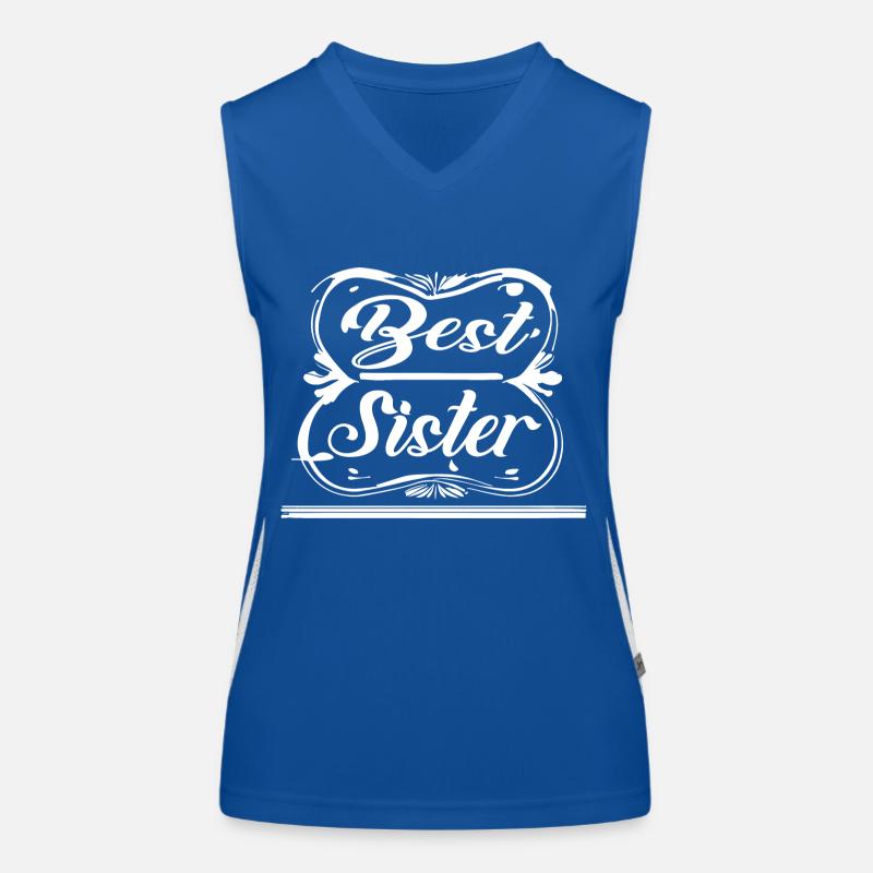 BEST SISTER Women's Functional Contrast Tank Top