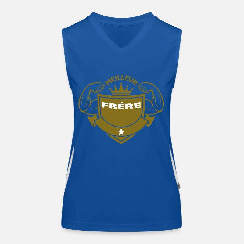 BESTER Bruder Funktionelles Kontrast-Tank Top für Frauen