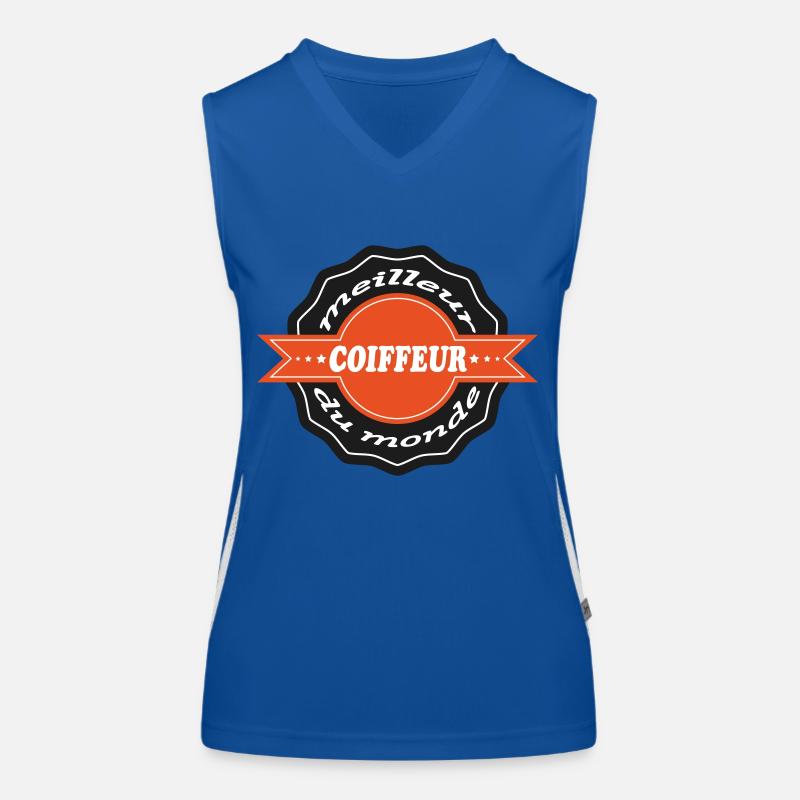 Bester FRISEUR Funktionelles Kontrast-Tank Top für Frauen